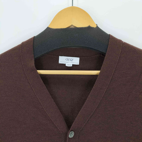 ユニバーサルランゲージ UNIVERSAL LANGUAGE ウールニットカーディガン メンズ JPN:M