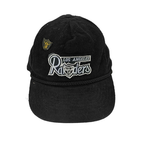 Los Angeles Raiders 90s ブランドロゴ刺繍 コーデュロイキャップ メンズ ONE SIZE