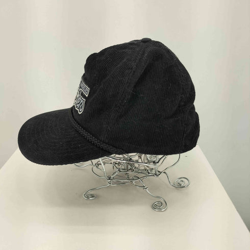 Los Angeles Raiders 90s ブランドロゴ刺繍 コーデュロイキャップ メンズ ONE SIZE