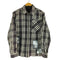 ディーゼル DIESEL チェック柄 ジップアップ シャツ メンズ