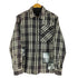 ディーゼル DIESEL チェック柄 ジップアップ シャツ メンズ