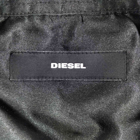 ディーゼル DIESEL チェック柄 ジップアップ シャツ メンズ