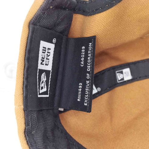 ニューエラ NEW ERA ロゴ刺繍 バックスナップ 6パネルキャップ メンズ