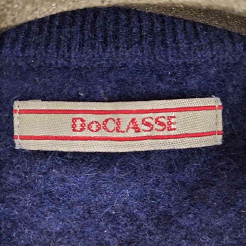ドゥクラッセ DoCLASSE CASHMERE 100% カシミヤ Vネック ニット レディース JPN:S