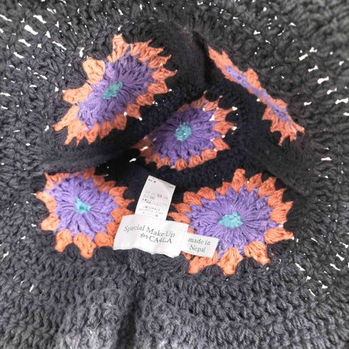 カシラ CA4LA 花デザイン ハット レディース