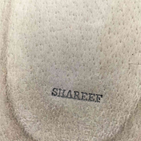 シャリーフ SHAREEF ハラコ切替 スタッズ スリッポン メンズ 2