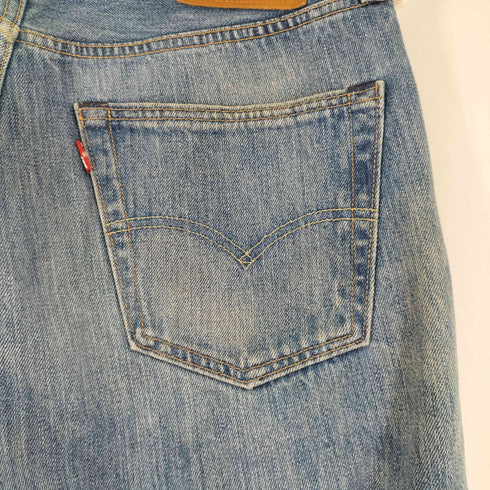 リーバイス Levis PREMIUM USA製 501 ボタン裏5244 BIGE復刻 ストレートデニム メンズ US:32-33