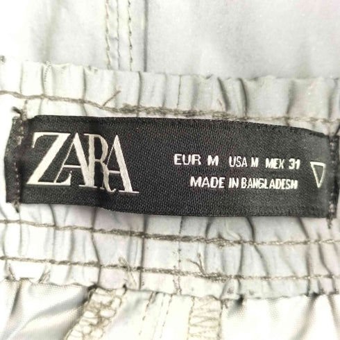 ザラ ZARA リフレクター ナイロン カーゴパンツ レディース JPN:M