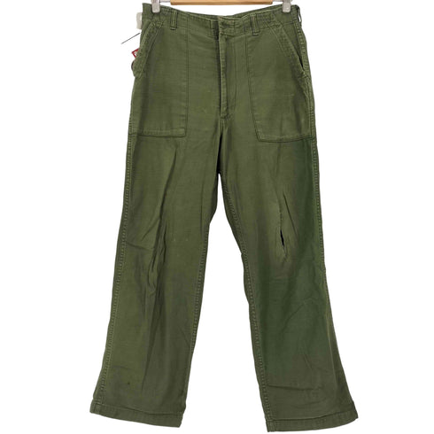 ユーエスアーミー U.S. ARMY 60-70s PRENTICE ZIPPER 米軍 OG-107 ジップフライ ベイカーパンツ ユーティリティパンツ メンズ