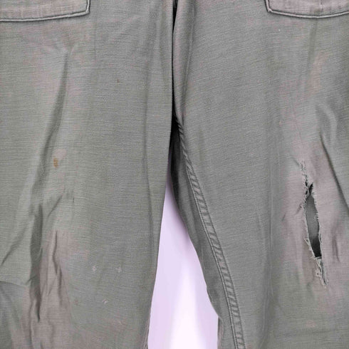 ユーエスアーミー U.S. ARMY 60-70s PRENTICE ZIPPER 米軍 OG-107 ジップフライ ベイカーパンツ ユーティリティパンツ メンズ
