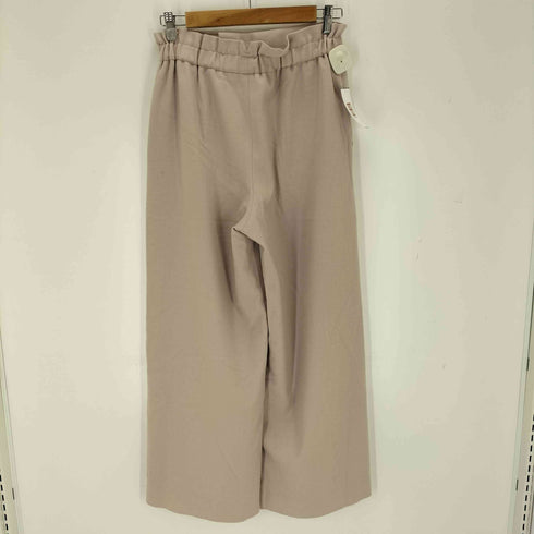 モガ MOGA カシミヤ混フラノワイドパンツ レディース JPN:3