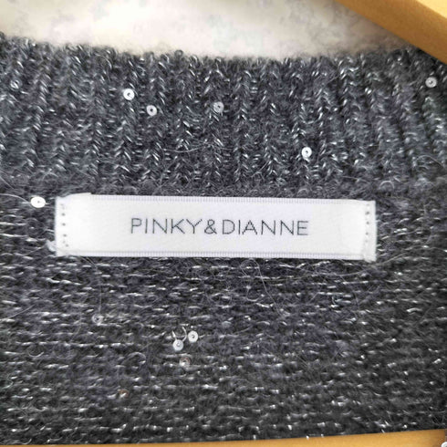 ピンキーアンドダイアン Pinky&Dianne スパンコールニット レディース 38