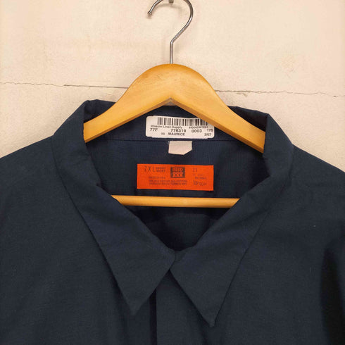 REED USA製ワッペン付ワークシャツ メンズ 7XL