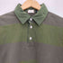 ギャップ Gap 80-90S ボーダー サイドスリット 長袖 ポロシャツ メンズ import:L