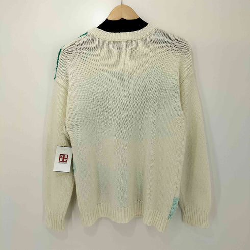 knitivo vintage 刺繍 クルーネック ニット レディース