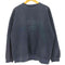 ギャップ Gap OLD 90s USA製 紺 デカタグ プリント クルーネック スウェット ボックスシルエット メンズ import:L
