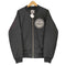 ユニフ UNIF ロゴワッペン 中綿 ジップアップブルゾン レディース import:M
