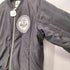 ユニフ UNIF ロゴワッペン 中綿 ジップアップブルゾン レディース import:M