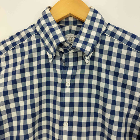 トゥモローランド TOMORROWLAND ギンガムチェック ボタンダウンシャツ メンズ 38