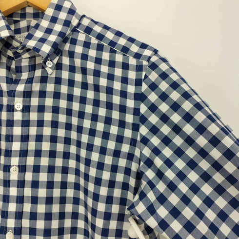 トゥモローランド TOMORROWLAND ギンガムチェック ボタンダウンシャツ メンズ 38