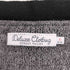 デラックス DELUXE CLOTHING ウール100 総柄 ニットカーディガン レディース import:S