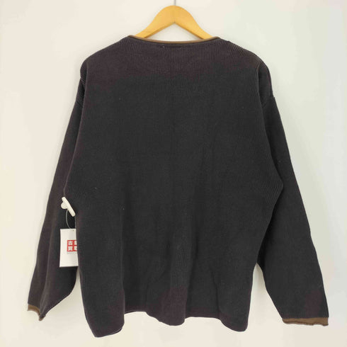 クイックシルバー Quiksilver 90-00S ロゴ刺繍 ロールネック ニット メンズ JPN:L