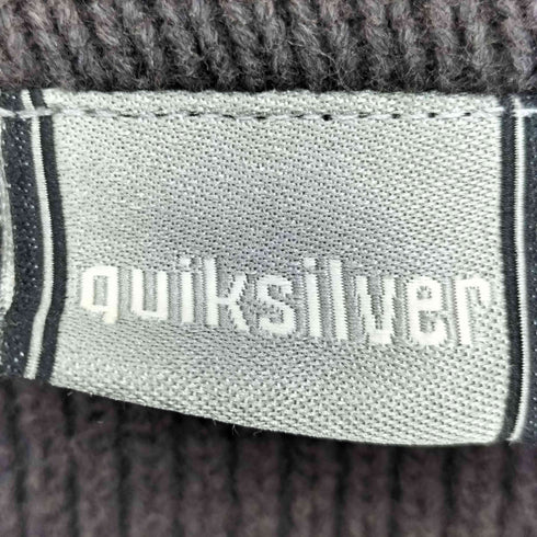 クイックシルバー Quiksilver 90-00S ロゴ刺繍 ロールネック ニット メンズ JPN:L