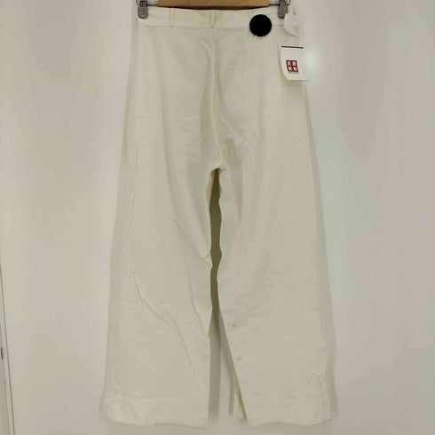 ユーエスネイビー U.S.NAVY 50-60S 米海軍 猫目ボタン コットン セーラーパンツ ボタンフライ トラウザー メンズ W