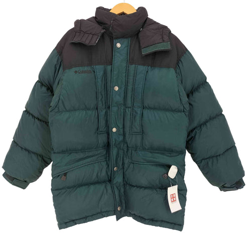 コロンビア Columbia 90s 白タグ フード デタッチャブル ダウンジャケット メンズ import:M