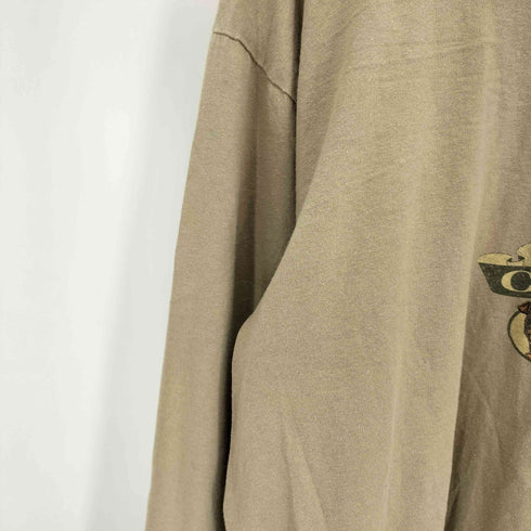 コロンビア Columbia ドッグ アニマルプリント 長袖 Tシャツ メンズ import:L