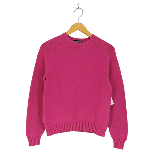 ランズエンド LANDS END 90s- コットンニット メンズ XS