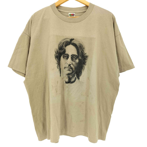 00s FRUIT OF THE LOOM ボディ 2枚タグ アーティファクトプリント クルーネックTシャツ メンズ import:XXL
