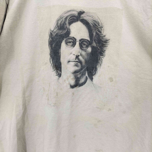 00s FRUIT OF THE LOOM ボディ 2枚タグ アーティファクトプリント クルーネックTシャツ メンズ import:XXL
