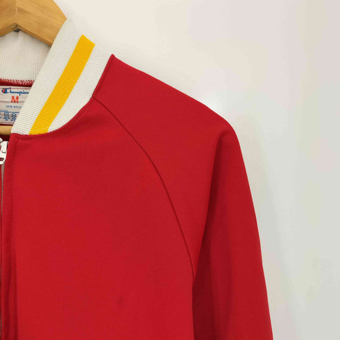 チャンピオン Champion 70-80S USA製 スクリプト タタキタグ カレッジプリント 42TALON ハーフジップ スクール ジャージ メンズ import:M