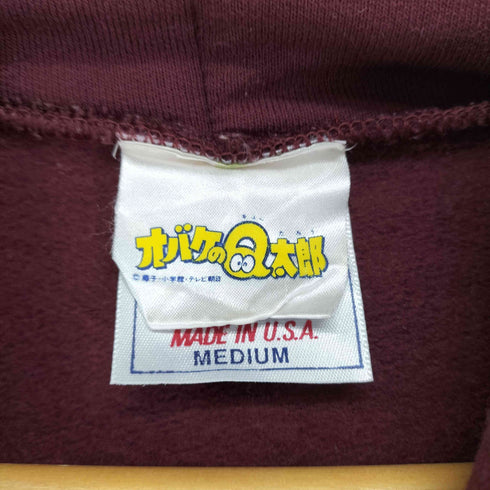 ユナイテッドスポーツ UNITED SPORTS 90s- USA製 キャラクタープリントプルオーバーパーカー メンズ M