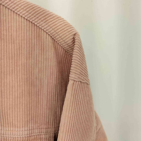 ザラ ZARA フロントボタン ロングスリーブ コーデュロイジャケット レディース M