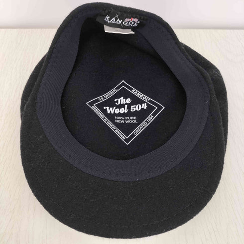 カンゴール KANGOL WOOL 504 HUNTING CAP ウール ハンチングキャップ メンズ L