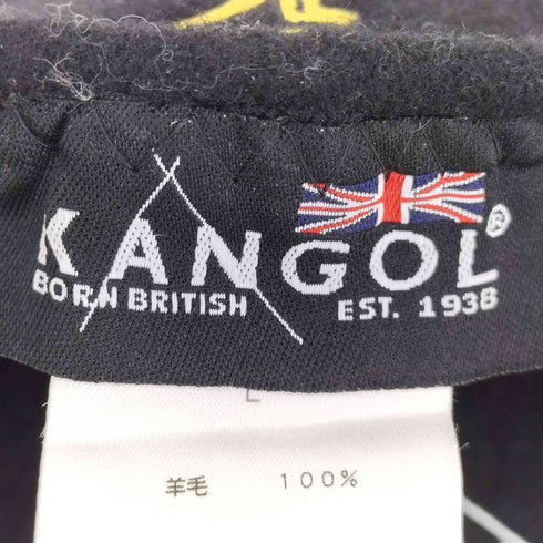 カンゴール KANGOL WOOL 504 HUNTING CAP ウール ハンチングキャップ メンズ L