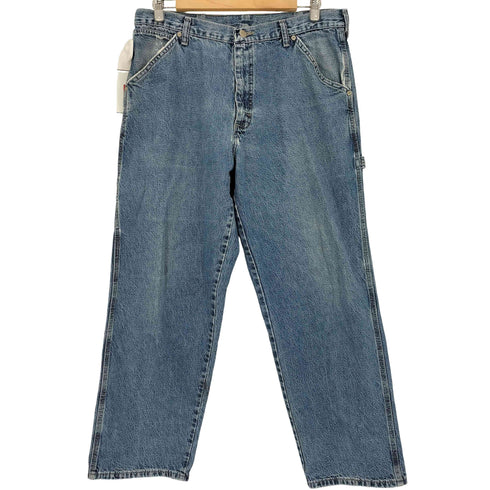 ラングラー Wrangler WRG JEANS ジップフライ ケミカルウォッシュ ペインター デニムパンツ メンズ