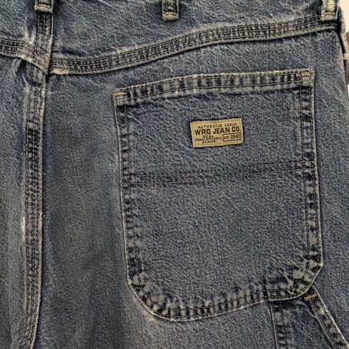ラングラー Wrangler WRG JEANS ジップフライ ケミカルウォッシュ ペインター デニムパンツ メンズ