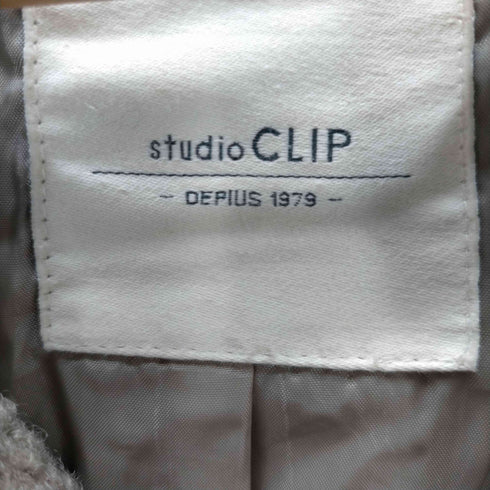 スタジオクリップ Studio Clip 24AW カール ボア ミドル コート レディース FREE