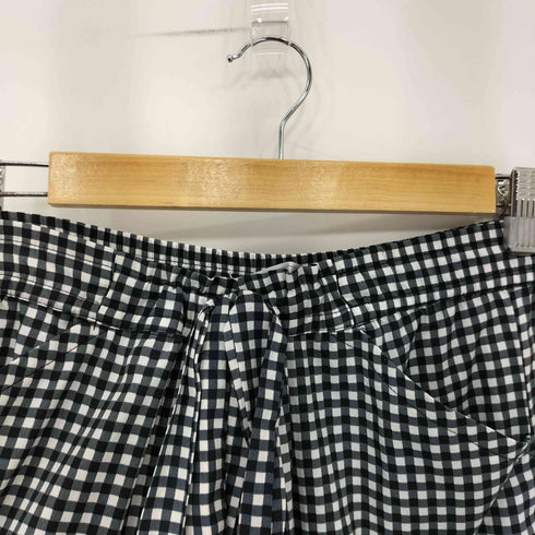 ザラ ZARA ギンガムチェック ワイドパンツ レディース M