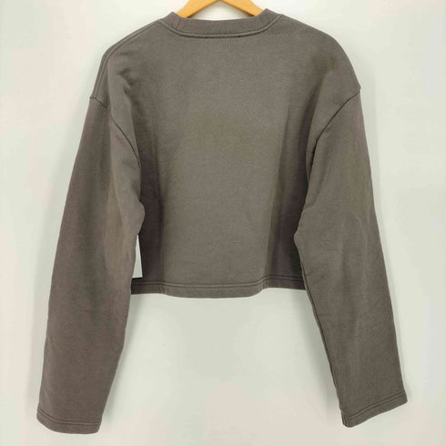アクネストゥディオズ ACNE STUDIOS プリント クロップド トレーナー レディース import:S
