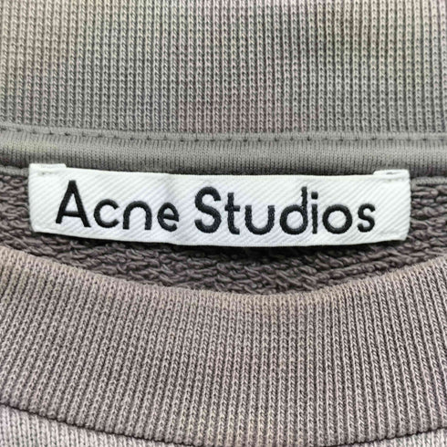 アクネストゥディオズ ACNE STUDIOS プリント クロップド トレーナー レディース import:S