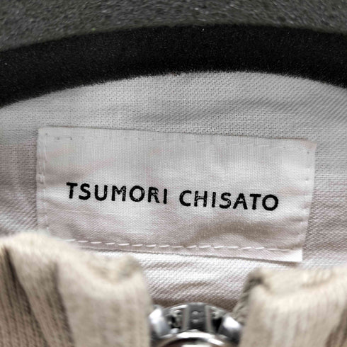 ツモリチサト TSUMORI CHISATO ジップアップスウェットブルゾン レディース JPN:2