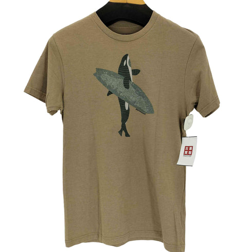 パタゴニア patagonia slim fit WILDER WATERS COLLECTION フロントプリント S/S Tシャツ レディース XXL(KIDS)