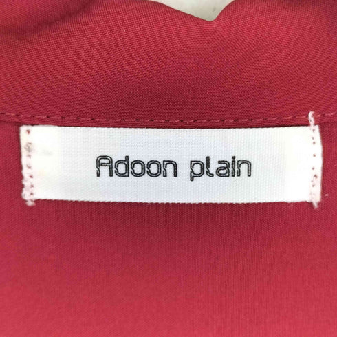アドーンプレーン adoon plain 花柄刺繍 L/S シャツ メンズ JPN:L