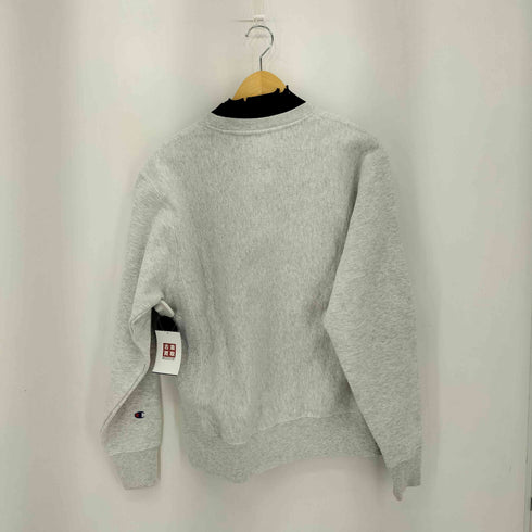 チャンピオン Champion 90-00s REVERSE WEAVE フロントプリント クルーネックスウェットトレーナー メンズ M