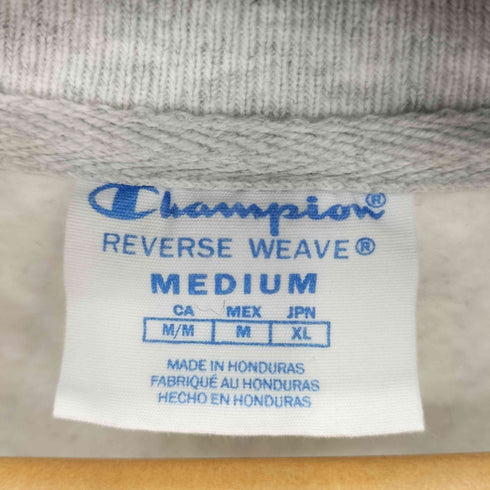チャンピオン Champion 90-00s REVERSE WEAVE フロントプリント クルーネックスウェットトレーナー メンズ M