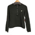 ポールスミスブラック Paul Smith BLACK ワンポイント刺繍 カシミヤヘンリネックセーター レディース import:M